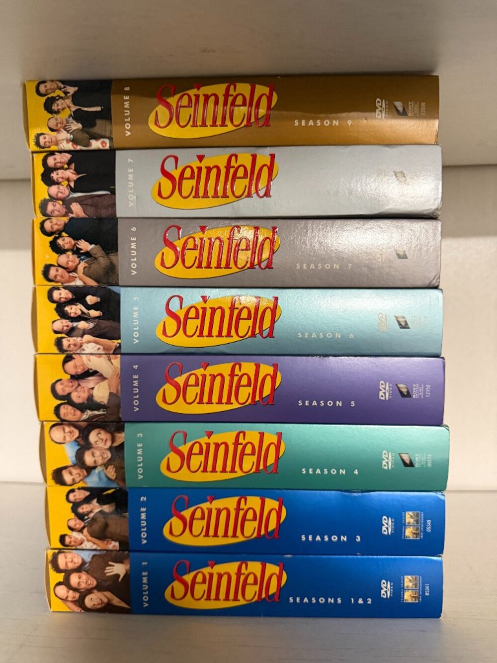 Seinfeld Series DVDs - Set of 9 Box Sets, Seasons 1-9